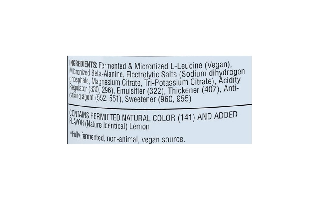 Procel Beta-Leucine Lemon-Lime Flavor   Plastic Jar  400 grams